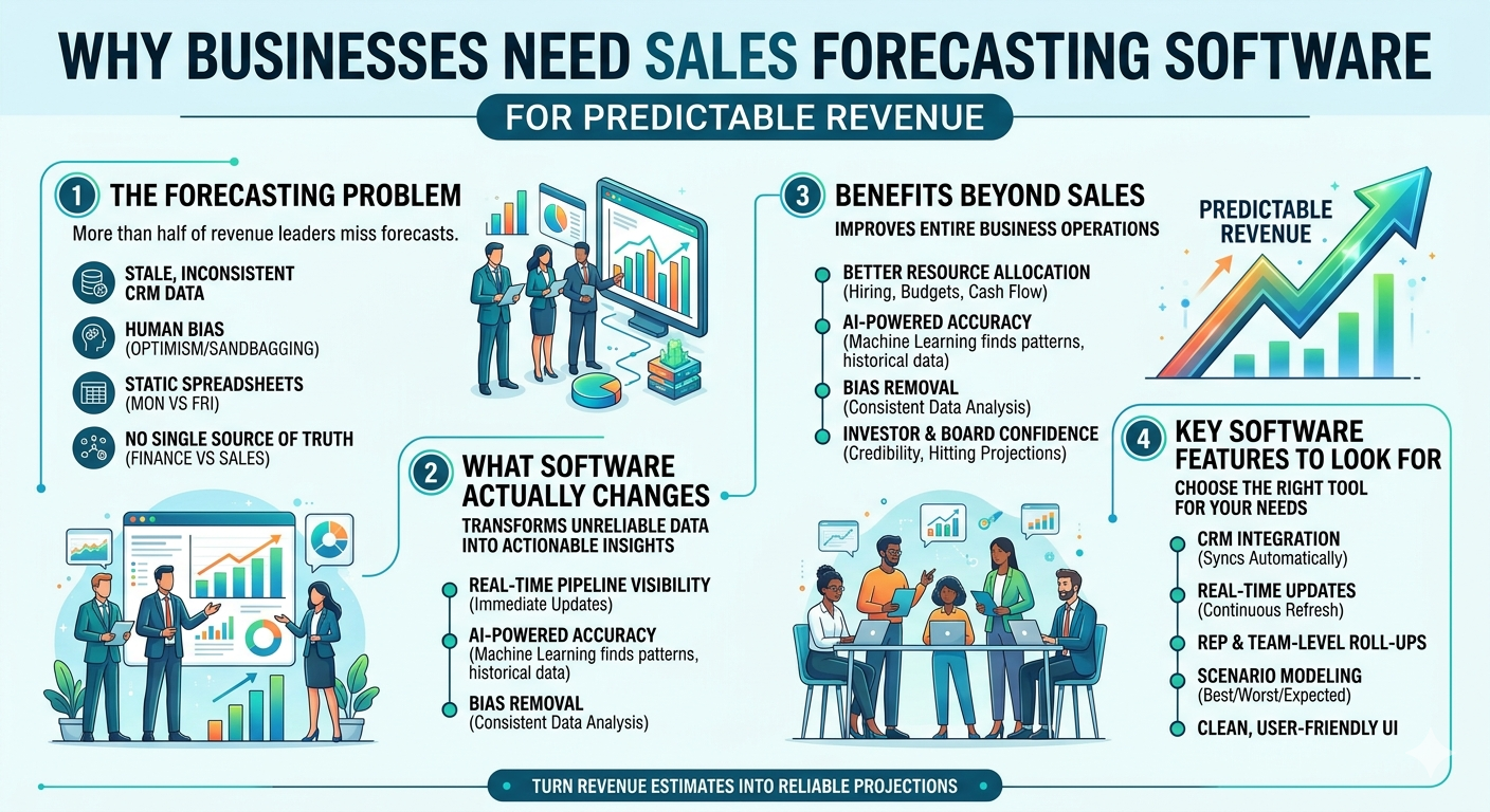  Sales Forecasting Software